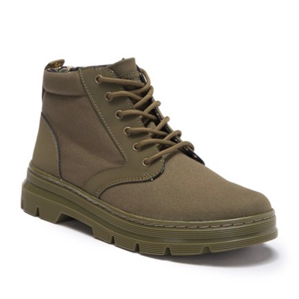 Dr. Martens Olive Green Combat Boots